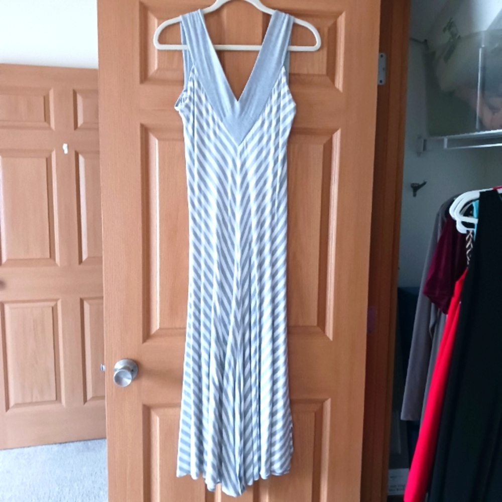 Grey maxi dress